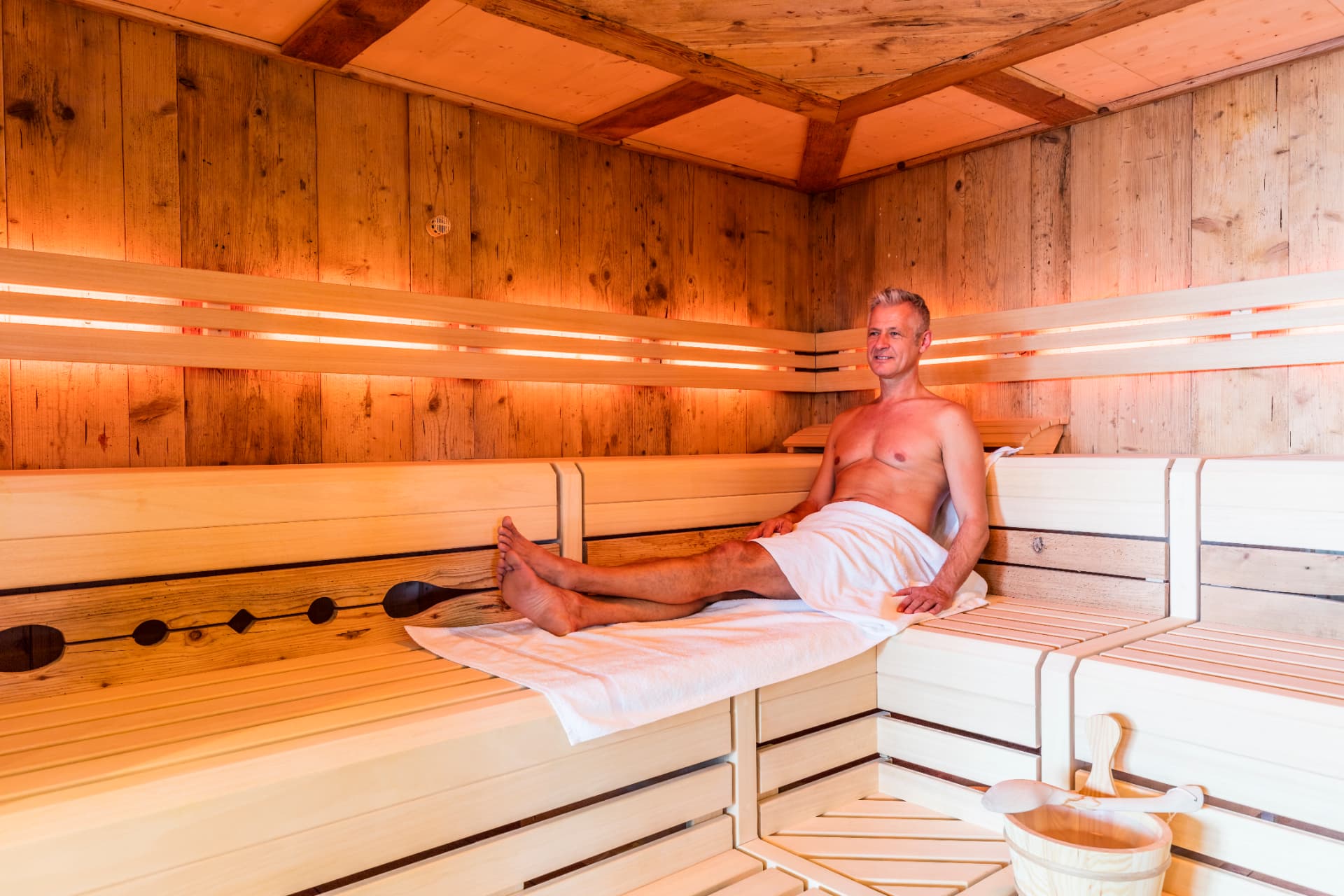 Finnische Sauna